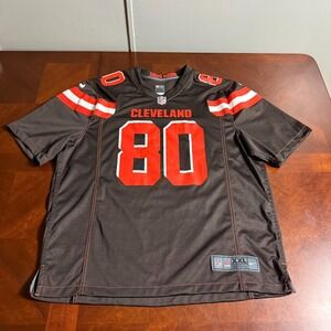 Cleveland Browns Jersey Mens XXL Brown Orange NFL Football Jarvis Landry Nike